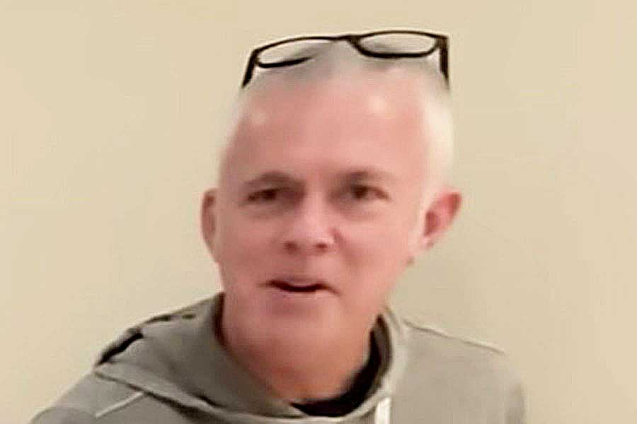 アメリカからやってきたジョンさん（スクリーンショット）