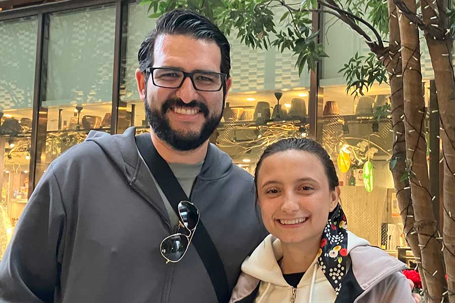 メキシコ人の（左から）オスカルさんとアリスさん【写真：Hint-Pot編集部】