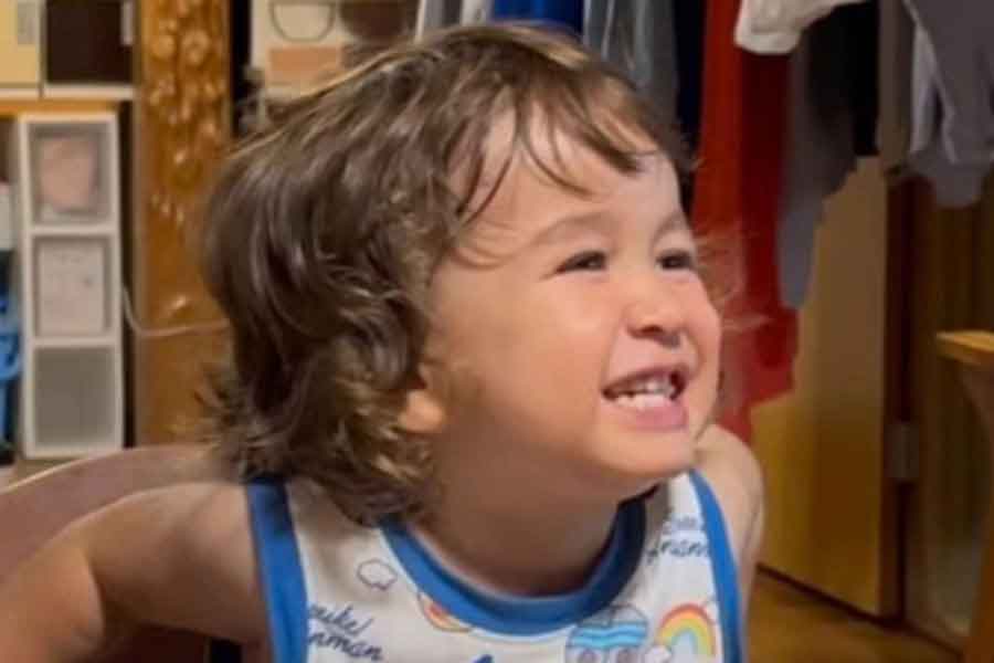 食欲が止まらない、Amiさんの三男・ミオくん（スクリーンショット）