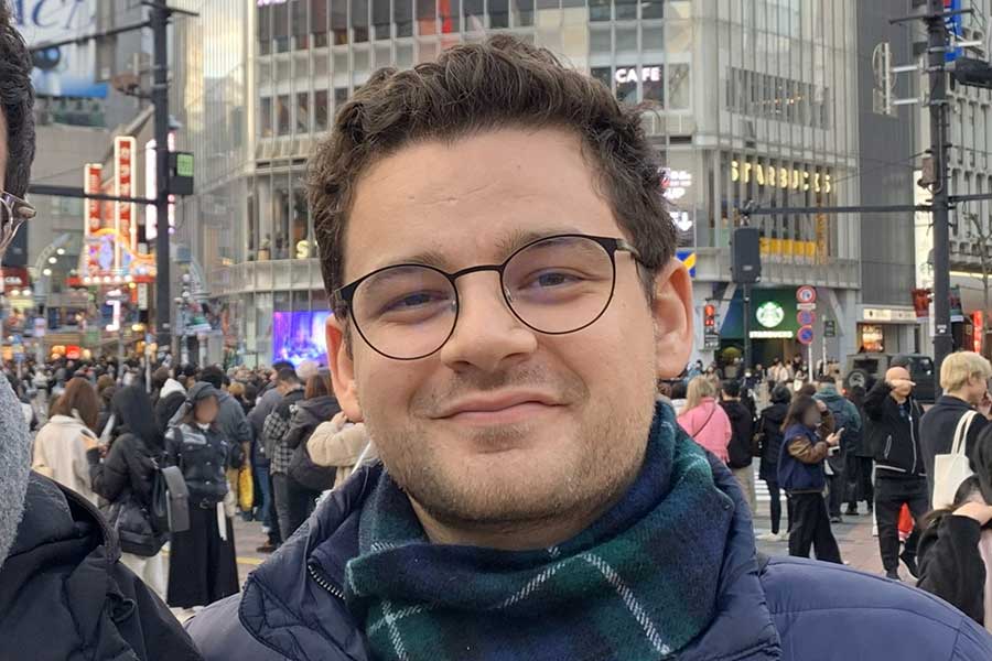 ドイツのミュンヘンから来たニコさん【写真：Hint-Pot編集部】