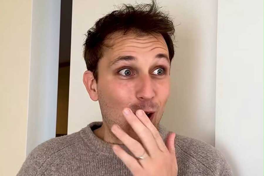 日本を愛するフランス人YouTuberのオレリアン・プダさん（スクリーンショット）