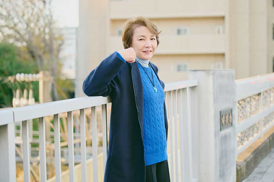 今後に思いを馳せる麻路さきさん【写真：山田隼平】