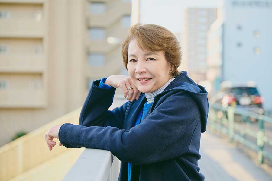 宝塚歌劇団時代の思い出を語った麻路さきさん【写真:山田隼平】