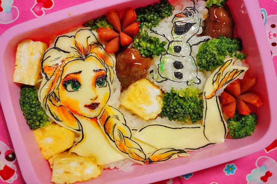 手先の器用さを生かしたキャラ弁当もすごい！【写真提供：恋鞠堂（@koimarido）さん】