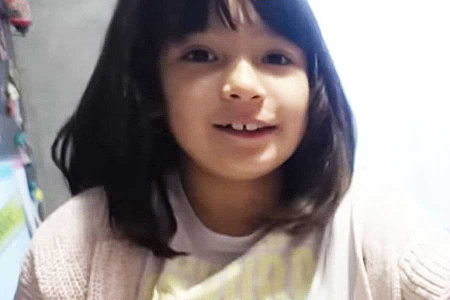 ケーキ作りを手伝ったマカロンちゃん（スクリーンショット）