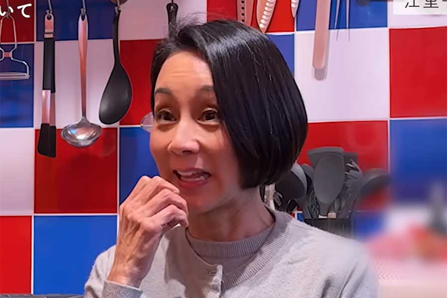 衝撃体験を語る中村江里子さん（スクリーンショット）