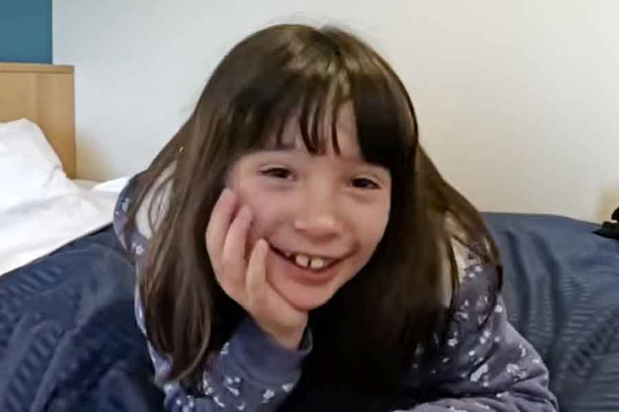 初めて冬の日本に一時帰国したマカロンちゃん（スクリーンショット）