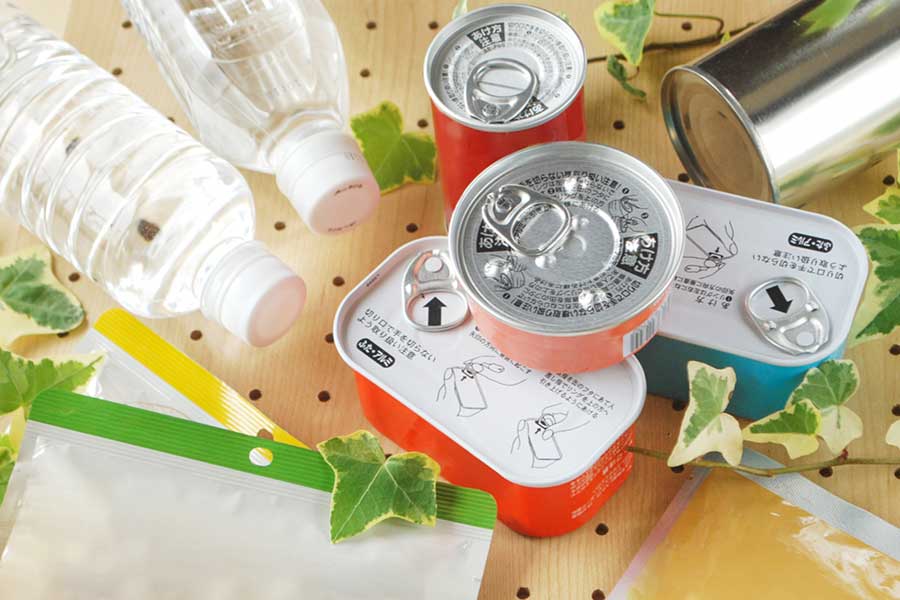 災害に備えた備蓄品はどのくらい必要？（写真はイメージ）【写真：写真AC】