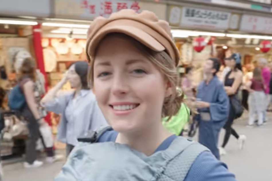 アメリカ人YouTuber・ジェイソンさんの妻・リネルさん（スクリーンショット）