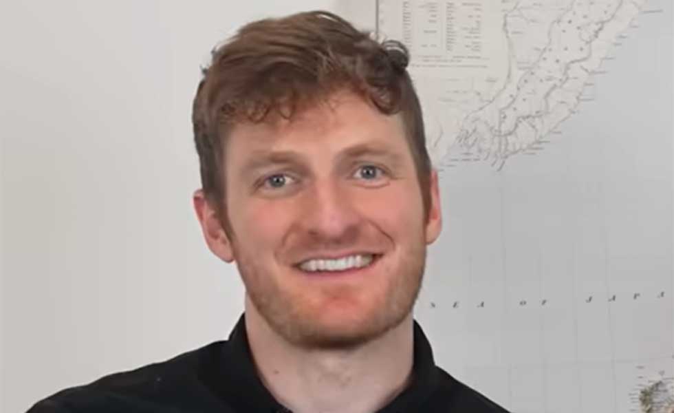 アメリカ人YouTuberのジェイソンさん（スクリーンショット）