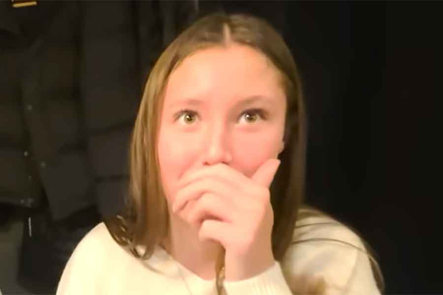 アメリカ・カリフォルニアからやってきたシドニーさん(スクリーンショット)