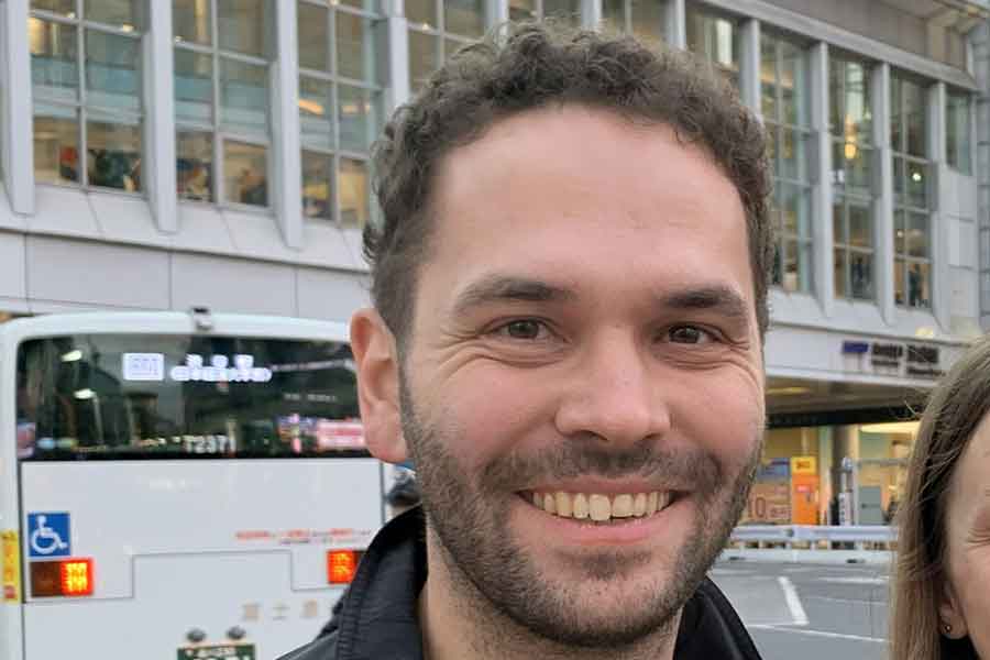 ドイツのハンブルクから来たカーステンさん【写真：Hint-Pot編集部】