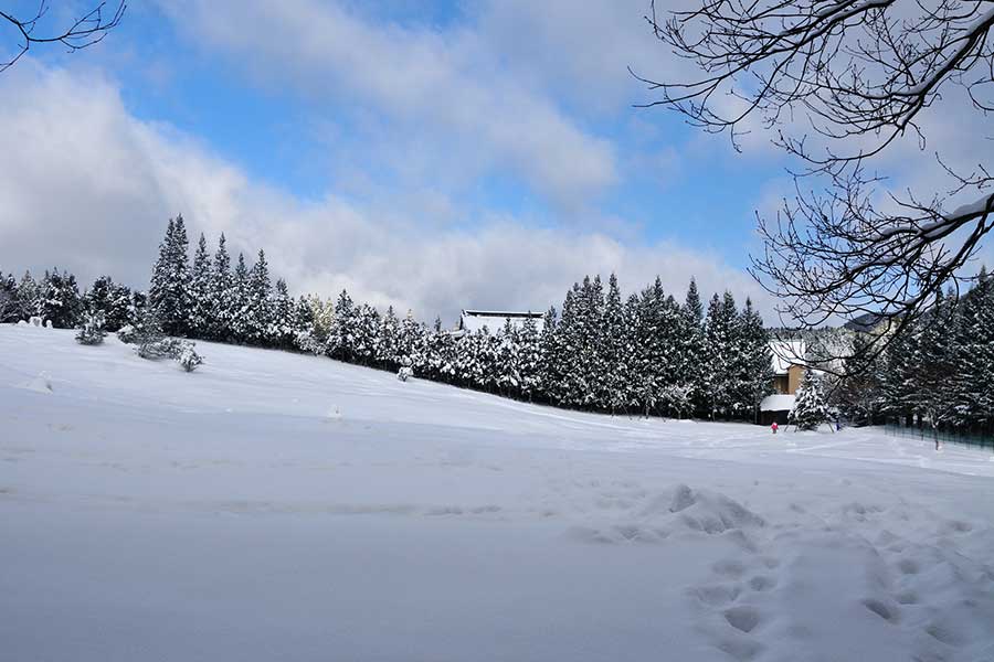 和歌山県内にある高野山スキー場【写真：PIXTA】