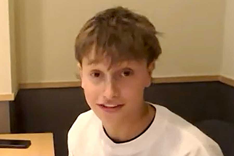 オーストリアからやってきたハリーさん(スクリーンショット)