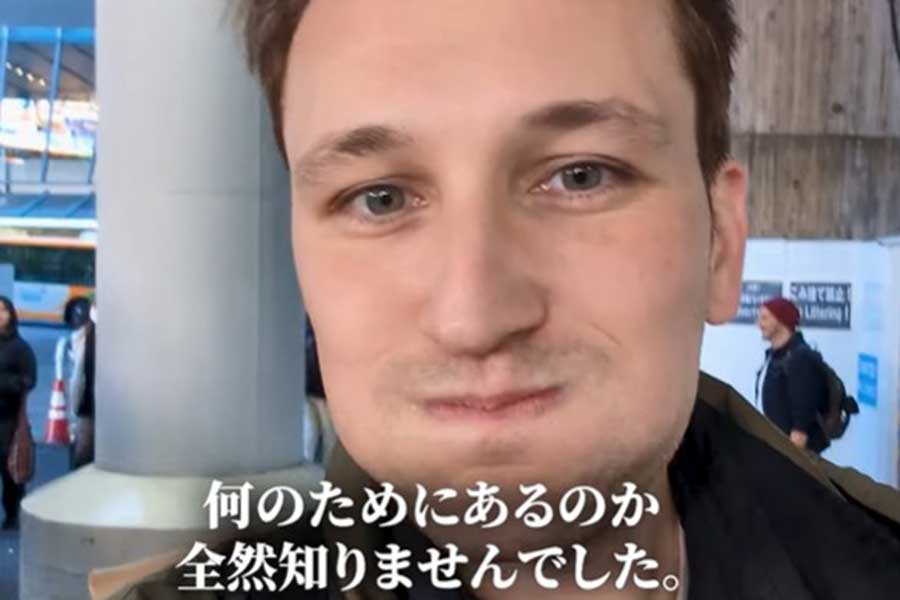 フランス人YouTuberのオレリアン・プダさん(スクリーンショット)