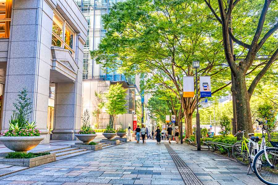 ゴミが落ちておらず、きれいに保たれた路上に感激（写真はイメージ）【写真：PIXTA】