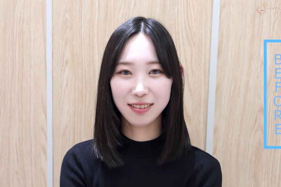 「理想とのギャップ」に悩んでいた女性【出典：YouTube「イメチェンチャンネル SENJYU内田航」よりスクリーンショット】
