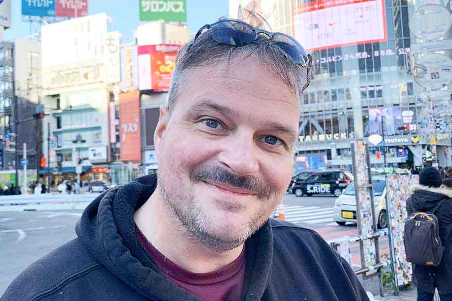 アメリカから来たマークさん【写真：Hint-Pot編集部】