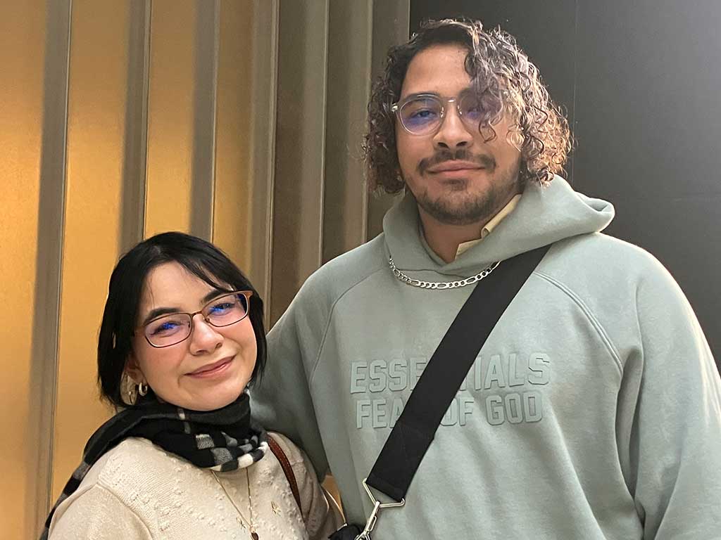 アメリカから来た（左から）ステイシーさんとポールさん【写真：Hint-Pot編集部】