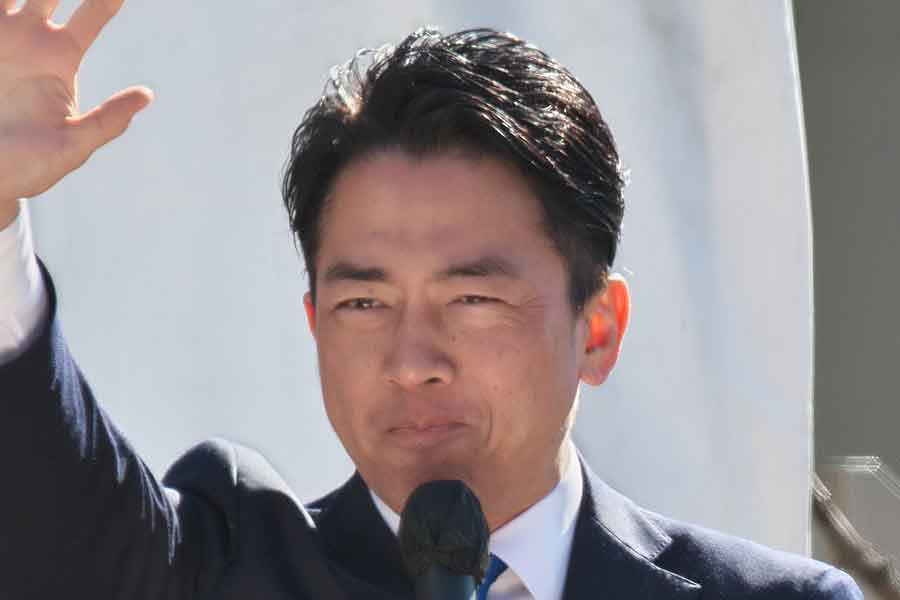 小泉進次郎防衛相【写真：Aflo】