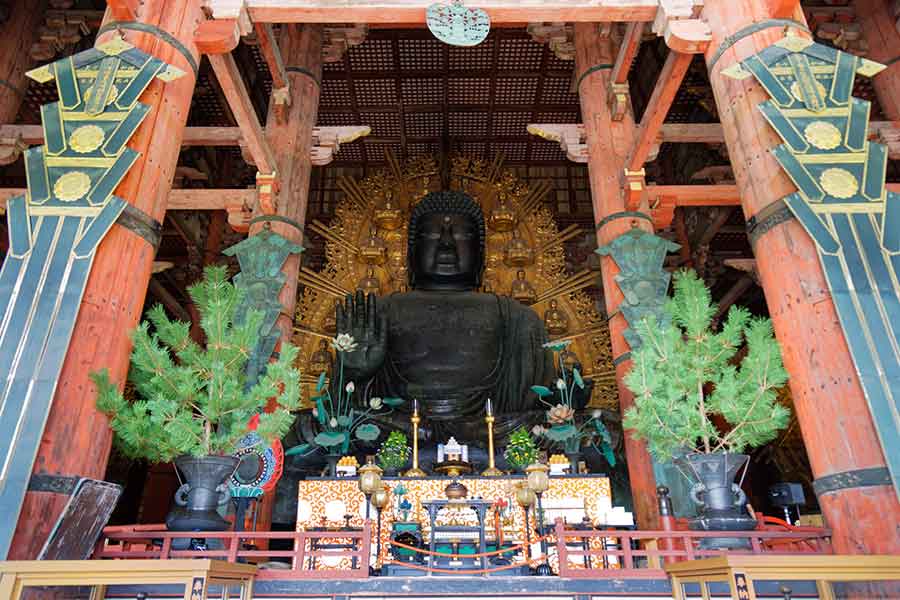 東大寺にある奈良の大仏【写真：PIXTA】