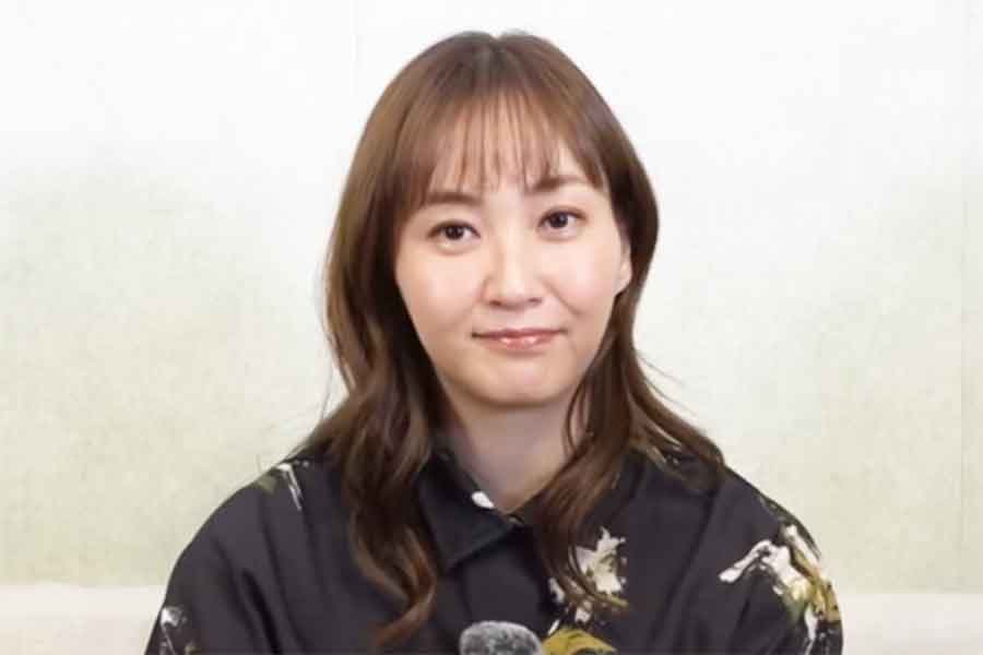 タレントの藤本美貴さん【出典：YouTube「ハロー！ミキティ」よりスクリーンショット】