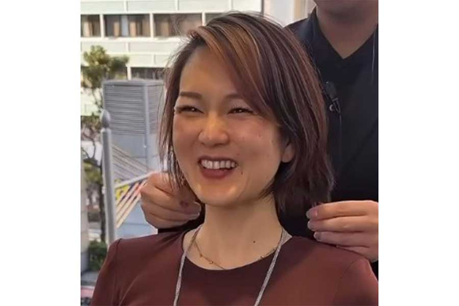 より短いヘアスタイルを希望する女性【出典:インスタグラム(taishiro_short)よりスクリーンショット】
