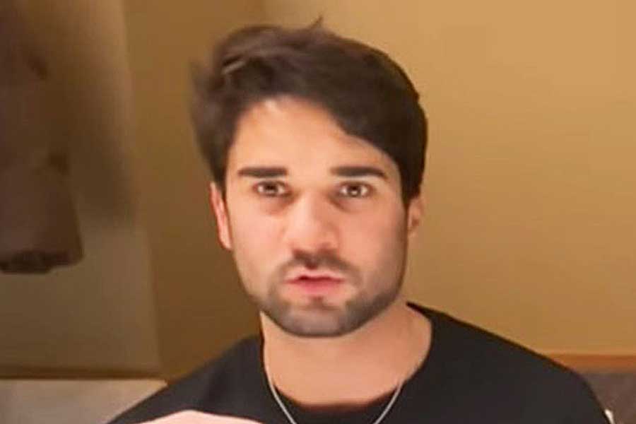 日本で暮らす、アメリカ人のデビンさん【出典：YouTube「日本食冒険記Tokyo Food Adventures」よりスクリーンショット】