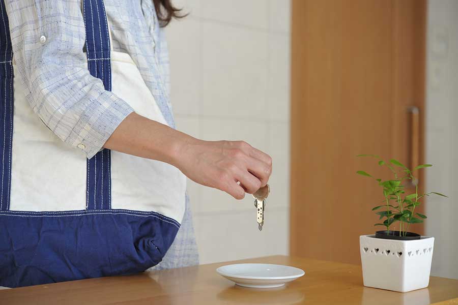 カギの置き場所を決めていないと困ることが…（写真はイメージ）【写真：PIXTA】