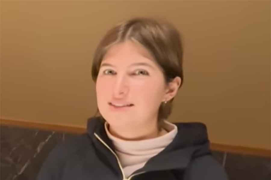 アメリカから日本に引っ越したサラさん【出典：YouTube「日本食冒険記Tokyo Food Adventures」よりスクリーンショット】