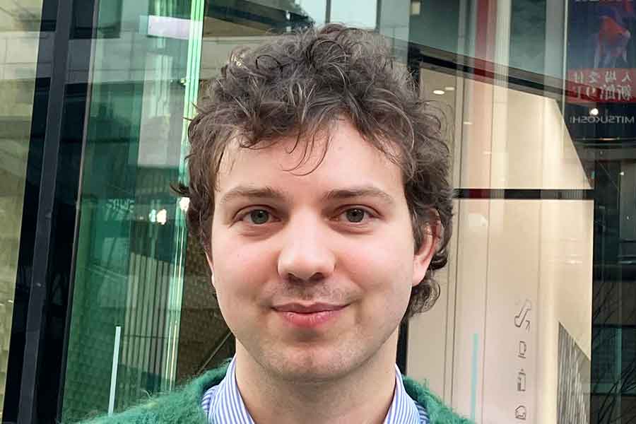 ロシアから来たセルゲイさん【写真：Hint-Pot編集部】