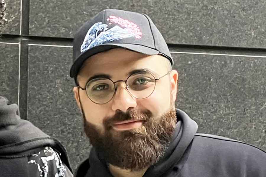 オーストラリアから来たデイビッドさん【写真:Hint-Pot編集部】