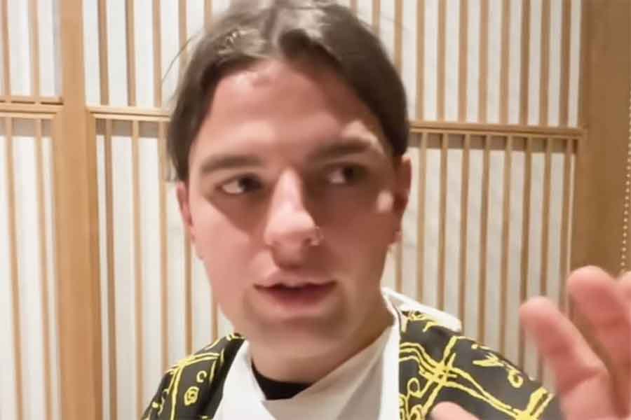 スコットランドからやってきたゴードンさん【出典：日本食冒険記Tokyo Food Adventures」よりスクリーンショット】