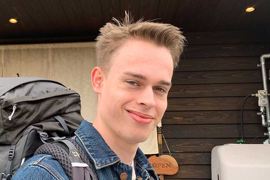 オランダから来たヨーリックさん【写真:Hint-Pot編集部】