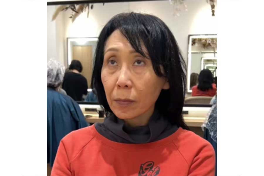 美容院で失敗続きだったという女性【出典：TikTok（takatsu_short）よりスクリーンショット】