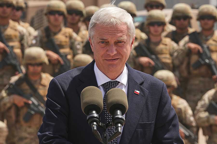 チリのホセ・アントニオ・カスト大統領【写真：Aflo】