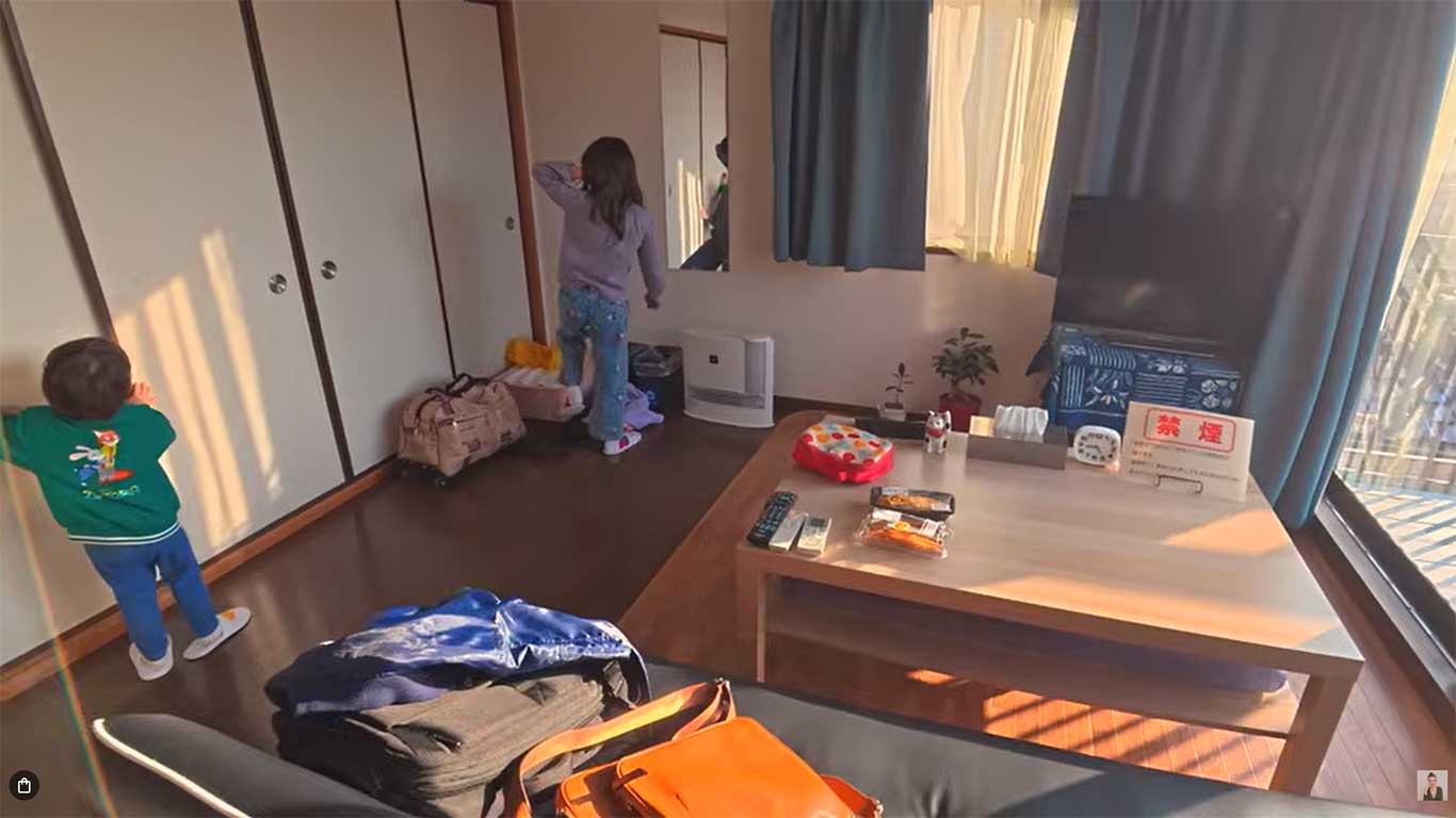 初めて利用した民泊に感動【出典：YouTube「クリススタイルチャンネル」よりスクリーンショット】