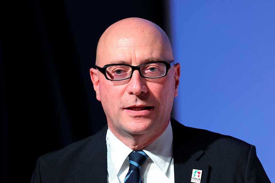 イタリアのマリオ・ヴァッターニ駐日大使【写真：Aflo】