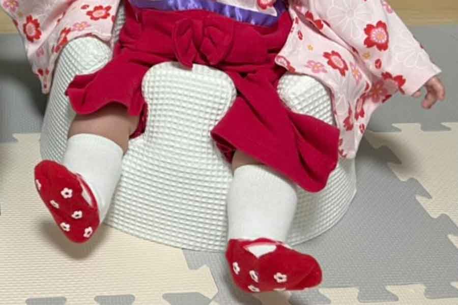 乳幼児用のベビーチェアとして知られるバンボ【写真提供:ちゃなす。(aaask.16)さん】