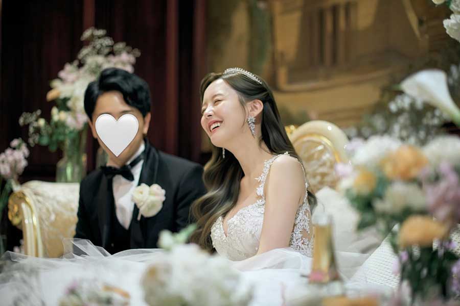 1年前の結婚式の様子【写真提供：wakana（wkn_03_）さん】