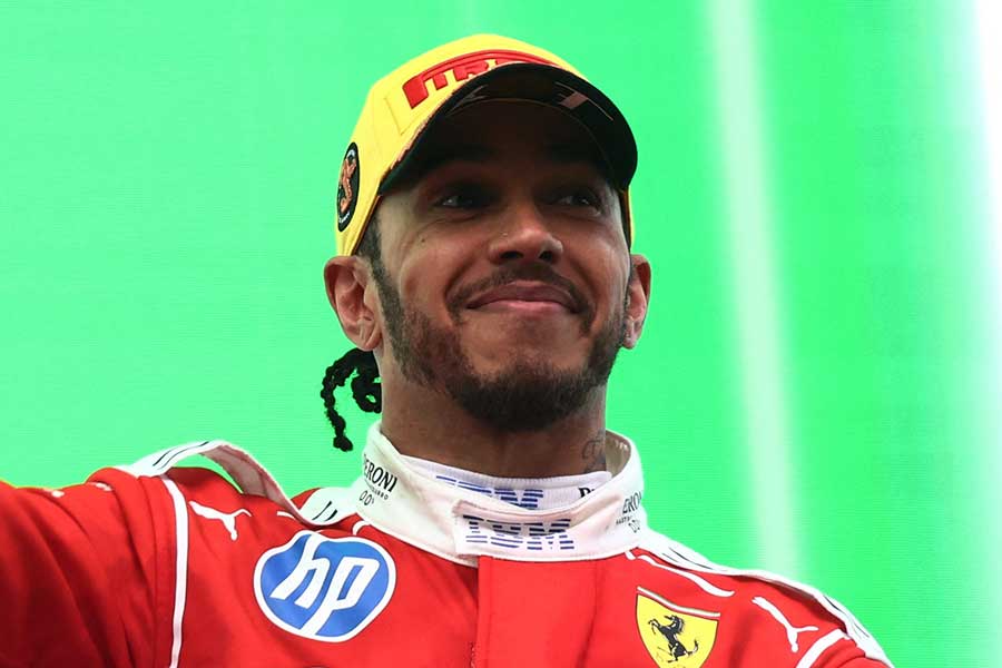 F1レーサーのルイス・ハミルトン選手【写真:Aflo】