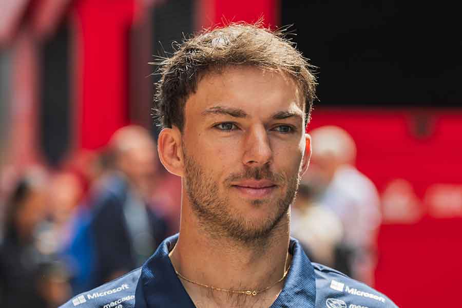 F1ドライバーのピエール・ガスリー選手【写真：Aflo】