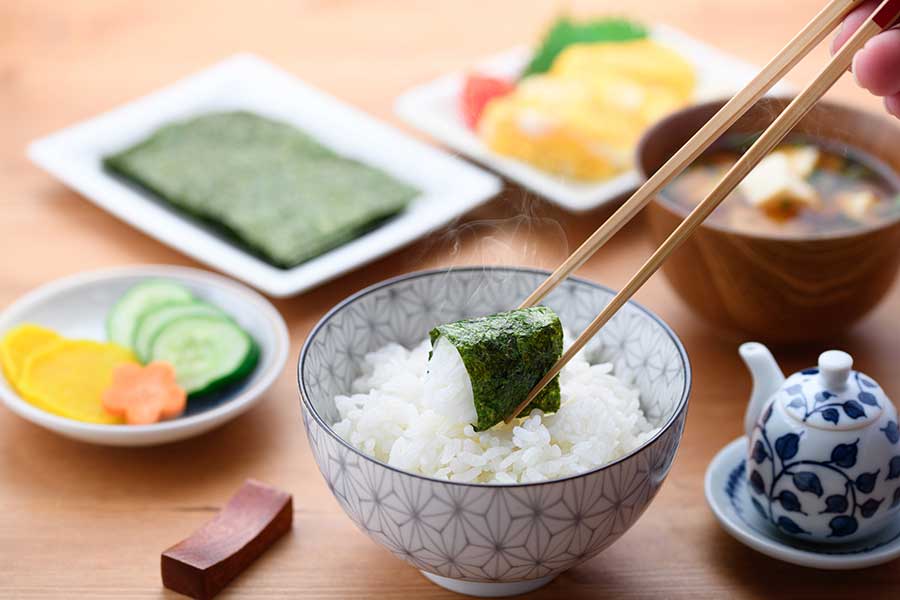 日本の和朝食（写真はイメージ）【写真：PIXTA】