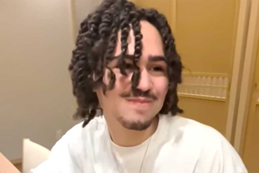 アメリカからやってきたマシューさん【出典：YouTube「日本食冒険記Tokyo Food Adventures」よりスクリーンショット】