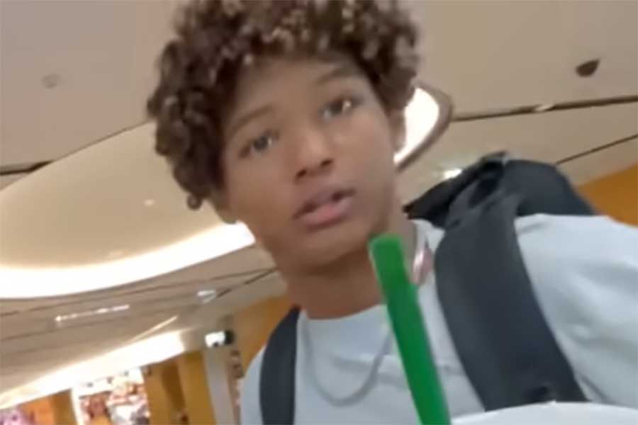 Myuさんの息子・ディオンくん【出典：YouTube「GUYLOG」よりスクリーンショット】