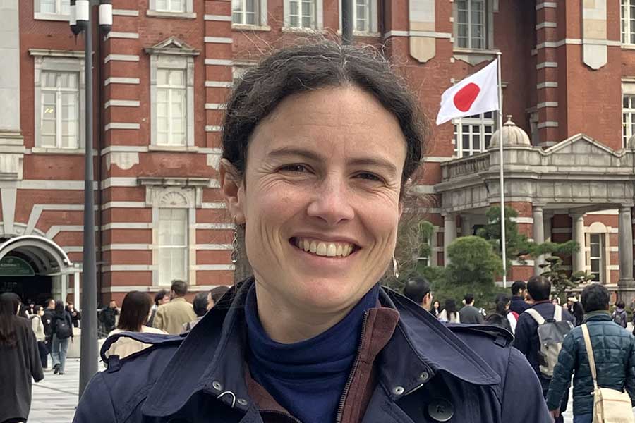 フランスから来たジョセフィーヌさん【写真：Hint-Pot編集部】