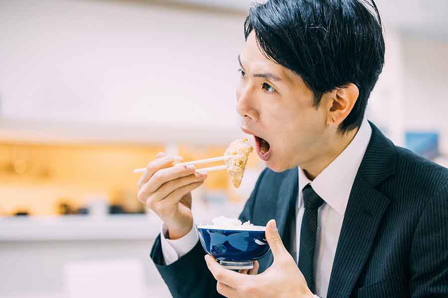 日本人の食事の早さに驚き（写真はイメージ）【写真：写真AC】