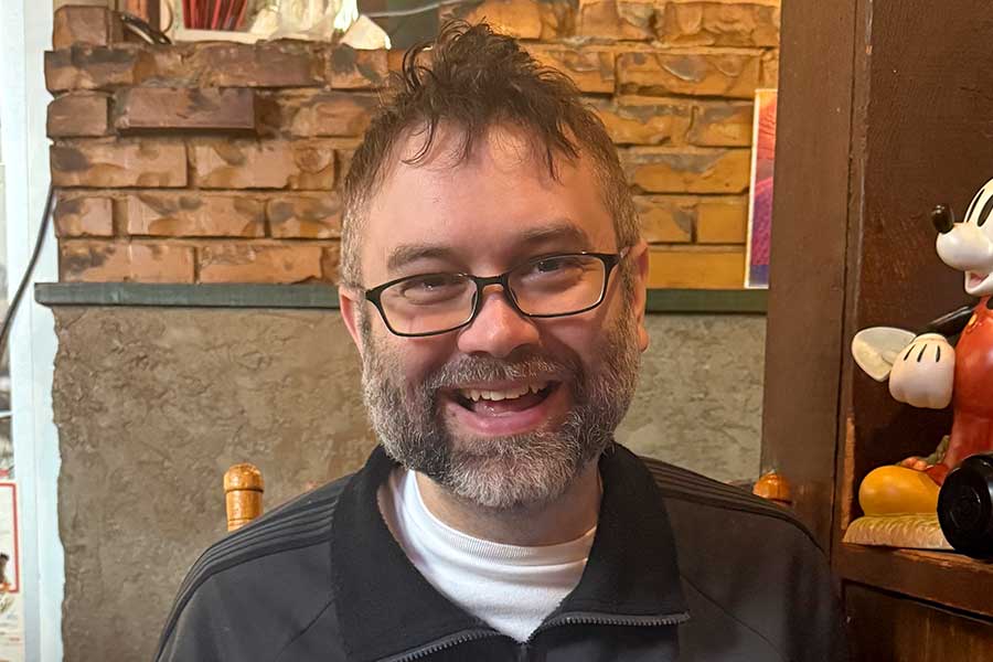 カナダ出身のジェームズさん【写真提供：ジェームズ・ヘンダーソン】