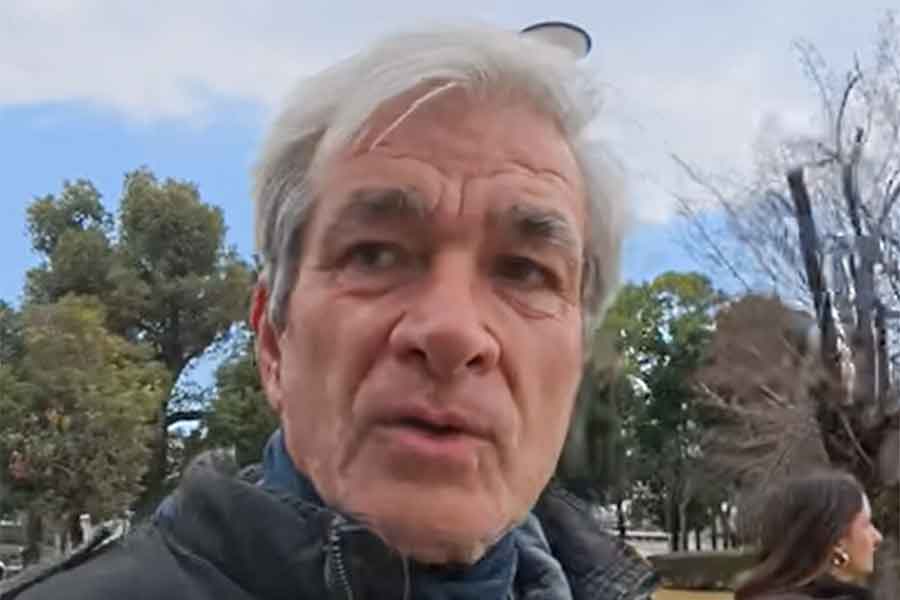 コロンビアから来たオリパパ【出典：YouTube「Ori＆Kaito」よりスクリーンショット】