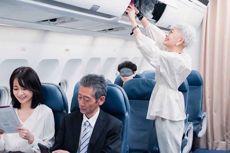 機内持ち込み手荷物のルールを守って快適な旅を（写真はイメージ）【写真：PIXTA】